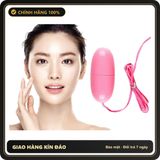 (Che Tên) Trứng rung 1 trứng hồng đa năng mạnh mẽ và cuteHana Hộp Trắng Kín