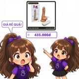 (Che Tên) Dương vật rung xoay DX7Hana Hộp Trắng Kín - sạc USB, chất liệu an toàn cho da, dễ vệ sinh
