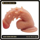 (Che Tên) Dương vật gắn tường gai mềm PongGaoHana Hộp Trắng Kín