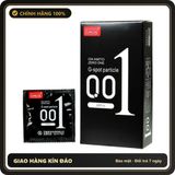 (Che Tên) Hộp 10 BCS Cho Nam Hộp Trắng Kín - chất liệu an toàn cho da, dễ vệ sinh, êm ái khi dùng