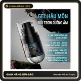 Bộ Gel Bôi Trơn Và Xịt Thư Giãn Hậu chính hãng - gốc nước không dính rít, dung tích 30ml, dùng được cho hậu môn - giao hàng che tên kín đáo