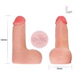 Dương vật giả silicon siêu mềm cho les Lovetoy Limpy Cock chính hãng - silicone mềm mại, chất liệu an toàn cho da, dễ vệ sinh - giao hàng che tên kín đáo