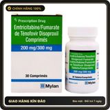 (Che Tên) PrEPP Mylan - Dự Phòng Ngựa Trước Phơi Nhiễm HIVV Phòng Ngừa Virus HIVV - 30 Viên Chuẩn Auth