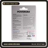 (Che Tên) Viên uống phục hồi và tăng cường sức khỏe nam giới Powergra Bảo Mật Tuyệt Đối