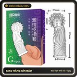 (Che Tên) Bao Cao Su Ngón Tay Gai Đầu To TPE G-Spot - Hộp 1 Cái Giao Nhanh Toàn Quốc
