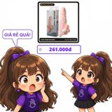 (Che Tên) Bao cao su đôn dên rung Baile Braveman 6.69 inch 663362 [Mã CK-SP908434-04] Chuẩn Auth
