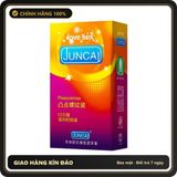 (Che Tên) Bao cao su Juncai Pleasuremax - Gân và điểm nổi - Hộp 12 cái 326860 [Mã CK-SP909749-06] Cao Cấp Bảo Đảm
