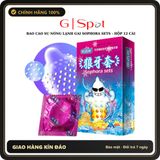 (Che Tên) Bao Cao Su Nóng Lạnh Gai SOPHORA SETS - Hộp 12 Cái [Mã CK-SP910723-04] Chuẩn Auth