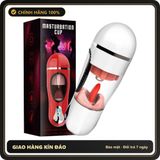 (Che Tên) | Masturbation Cup | Âm đạo giả nhiều chế độ rung kèm rên, dùng sạc | [Mã TOY-10133] Hộp Trắng Kín