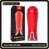 (Che Tên) Âm đạo giả đa năng Jiual 4D Red 327674 [Mã TOY-10143] Cao Cấp Bảo Đảm