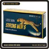 (Che Tên) Bao cao su Strongmen Less Skin siêu mỏng hàng chính hãng giúp kéo dài thời gian quan hệ - Hộp 12 bao Cao Cấp Bảo Đảm