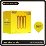 (Che Tên) Bao cao su Juncai Extra Dots siêu mỏng 001 với gai nổi lớn mang lại cảm giác mới lạ, kéo dài thời gian - Hộp 10 bao Bảo Mật Tuyệt Đối