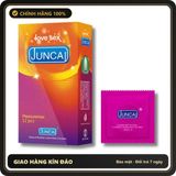 (Che Tên) Bao cao su gân gai JUNCAI Pleasuremax nhiều gel kéo dài thời gian quan hệ Nam Vương Pharmacy - Hàng Mới Về