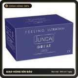 (Che Tên) Bao cao su Juncai Great hương dâu siêu mỏng 001, size lớn 55mm, cảm giác chân thật – Hộp 10 bao Hỗ Trợ 24/7