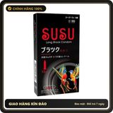 (Che Tên) Bao cao su Susu Nhật Bản siêu mỏng, trơn, siêu nhẹ, kéo dài thời gian – Hộp 12 bao Hỗ Trợ 24/7