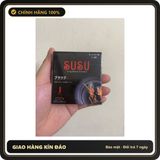 (Che Tên) Bao cao su Susu Nhật Bản siêu mỏng, trơn, siêu nhẹ, kéo dài thời gian – Hộp 3 bao Giao Nhanh Toàn Quốc