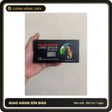 (Che Tên) Bao cao su cá ngựa Doublesafe Long Shock siêu mỏng, gân gai, kéo dài thời gian – Hộp 12 bao Giao Nhanh Toàn Quốc
