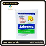 (Che Tên) Miếng dán Salonpas - Miếng dán giảm đau nhứt mỏi cơ - Hisamitsu 1 hộp 10 miếng Cao Cấp Bảo Đảm