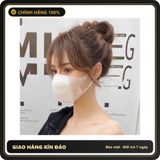 (Che Tên) Khẩu trang 5D kháng khuẩn giúp ngăn chặn hiệu quả vi khuẩn, thiết kế vừa vặn thoáng khí và dễ thở - Hàng Mới Về
