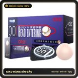 (Che Tên) Bao cao su siêu mỏng 001, kết hợp bi 3cm giúp tăng kích thước, tăng khoái cảm - Hộp 10 bao 1 bi 3cm Hộp Trắng Kín