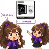 (Che Tên) Bao cao su siêu mỏng 001, trơn, nhiều gel, mang lại cảm giác chân thật - Hộp 3 bao Chuẩn Auth