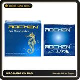 (Che Tên) Bao cao su Rocmen xanh vị bạc hà gân gai siêu mỏng kéo dài thời gian quan hệ - Hộp 3 bao Chuẩn Auth