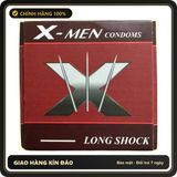(Che Tên) Bao cao su Xmen kết hợp 6bi nổi đặc biệt mang lại cảm giác mới lạ - Hộp 1 bao Hộp Trắng Kín