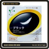 (Che Tên) Bao cao su Romax siêu mỏng trơn Nhật Bản mang lại cảm giác chân thật - Hộp 3 bao Giao Nhanh Toàn Quốc
