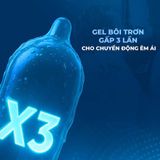 Bao cao su Durex Jeans - Siêu mỏng, nhiều gel tạo trơn - Hộp 12 cái - Gwen Shop Chính Hãng
