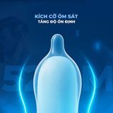 Bao cao su Durex Jeans - Siêu mỏng, nhiều gel tạo trơn - Hộp 12 cái - Gwen Shop Chính Hãng