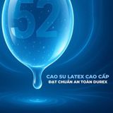 Bao cao su Durex Jeans - Siêu mỏng, nhiều gel tạo trơn - Hộp 12 cái - Gwen Shop Chính Hãng