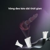 Bao cao su Shell Play Cocks 6 tính năng - Hộp 10 cái + 3 vòng đeo kéo dài thời gian - Gwen Shop Chính Hãng