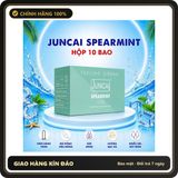 (Che Tên) Bao cao su Juncai Spearmint siêu mỏng 001, trơn, ôm sát, hương bạc hà Hỗ Trợ 24/7