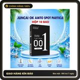 (Che Tên) Bao cao su Juncai đen dài 001, siêu mỏng, có gai, cảm giác mới lạ - Hàng Mới Về