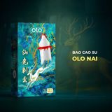 Bao cao su OLO Nai - Gai đầu - Hộp 1 cái + 1 bi silicon - Gwen Shop Chính Hãng