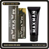 (Che Tên) Gel bôi tăng kích thước, hỗ trợ kéo dài thời gian Maxman Xám - Chai 60g 347180 Bảo Mật Tuyệt Đối