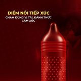 Bao cao su Shell Performax 6 in 1 - Kéo dài thời gian - Hộp 3 cái - Gwen Shop Chính Hãng