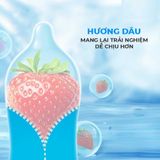 Bao cao su Firon Neo 49 - Size 49mm, siêu mỏng, kéo dài thời gian - Hộp 3 cái - Gwen Shop Chính Hãng