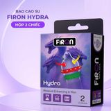 Bao cao su Firon Hydra - Hộp 1 bao nhiều vòng gai, bi siêu lớn + 1 bao Firon Rush ( - Hộp 2 cái) - Gwen Shop Chính Hãng