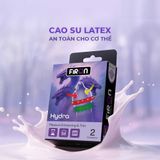 Bao cao su Firon Hydra - Hộp 1 bao nhiều vòng gai, bi siêu lớn + 1 bao Firon Rush ( - Hộp 2 cái) - Gwen Shop Chính Hãng