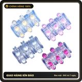 (Che Tên) Bao cao su đôn khúc giữa 8 bi mềm mại tăng khoái cảm cuộc yêu Bảo Mật Tuyệt Đối