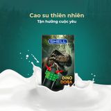Bao cao su Shell Dino Dora - Hộp 1 bao gai, 3 vòng bi + 1 bao Shell Performax ( - Hộp 2 cái) - Gwen Shop Chính Hãng