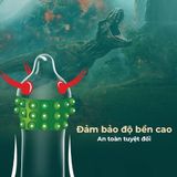 Bao cao su Shell Dino Dora - Hộp 1 bao gai, 3 vòng bi + 1 bao Shell Performax ( - Hộp 2 cái) - Gwen Shop Chính Hãng