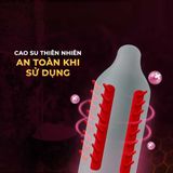 Bao cao su OLO Phượng hoàng - Gai đứng - Hộp 1 cái + 1 bi silicon - Gwen Shop Chính Hãng
