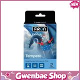 Bao cao su Firon Tempest - Hộp 1 bao gai, 2 vòng bi siêu lớn + 1 bao Firon Rush ( - Hộp 2 cái) - Gwen Shop Chính Hãng