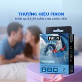 Bao cao su Firon Tempest - Hộp 1 bao gai, 2 vòng bi siêu lớn + 1 bao Firon Rush ( - Hộp 2 cái) - Gwen Shop Chính Hãng