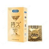 Bao cao su OLO 0.01 Đồng Hồ Vàng - Kéo dài thời gian - Hộp 10 cái - Gwen Shop Chính Hãng