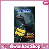 Bao cao su Shell Dino Spino - Hộp 1 bao 2 vòng gai, bi nổi lớn + 1 bao Shell Performax ( - Hộp 2 cái) - Gwen Shop Chính Hãng