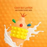Bao cao su Firon Geon - Hộp 1 bao gai, 3 vòng bi siêu lớn + 1 bao Firon Rush ( - Hộp 2 cái) - Gwen Shop Chính Hãng