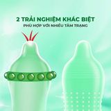 Bao cao su Firon Virex - Hộp 1 bao gai, 1 vòng bi siêu lớn + 1 bao Firon Rush ( - Hộp 2 cái) - Gwen Shop Chính Hãng